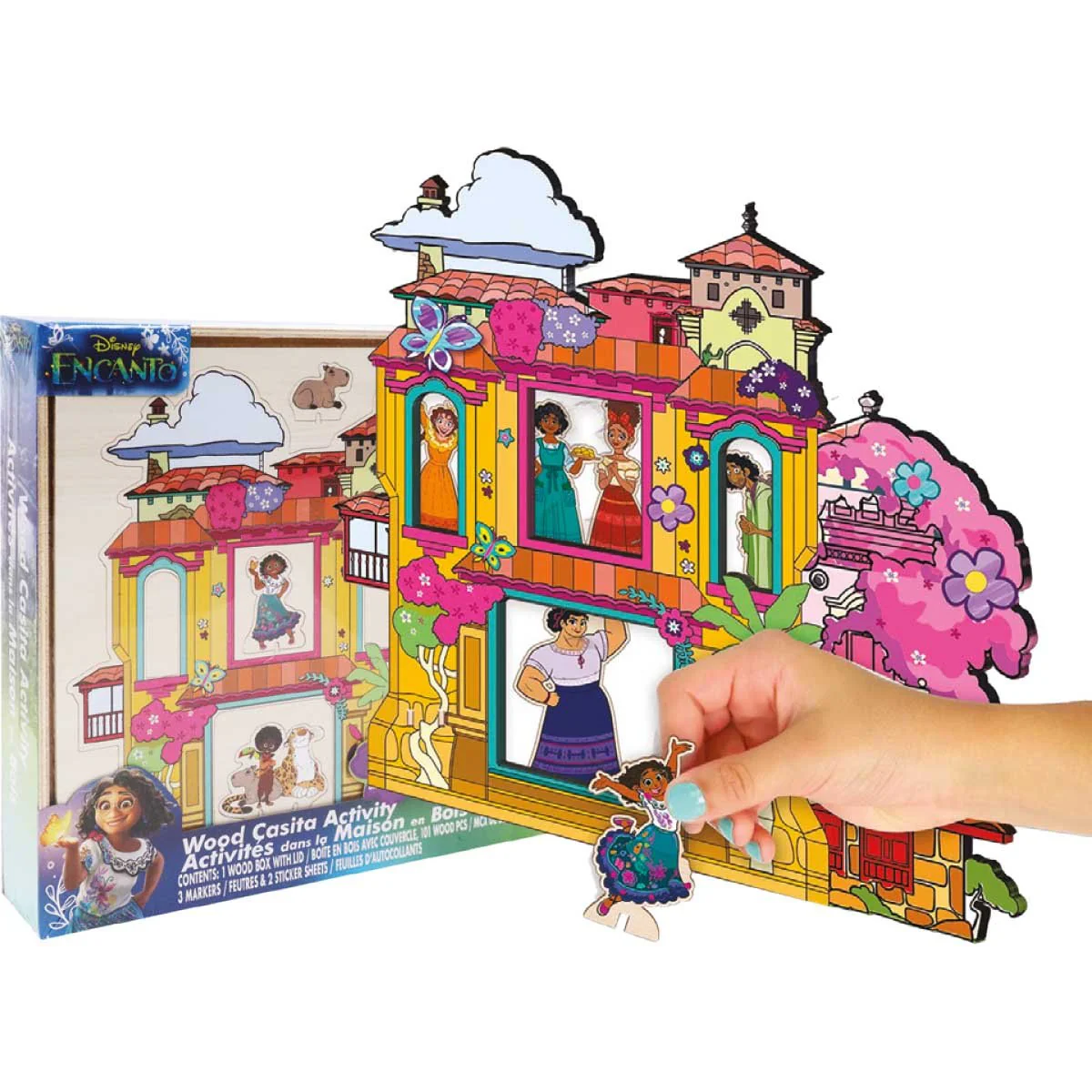Disney encanto wood casita activity