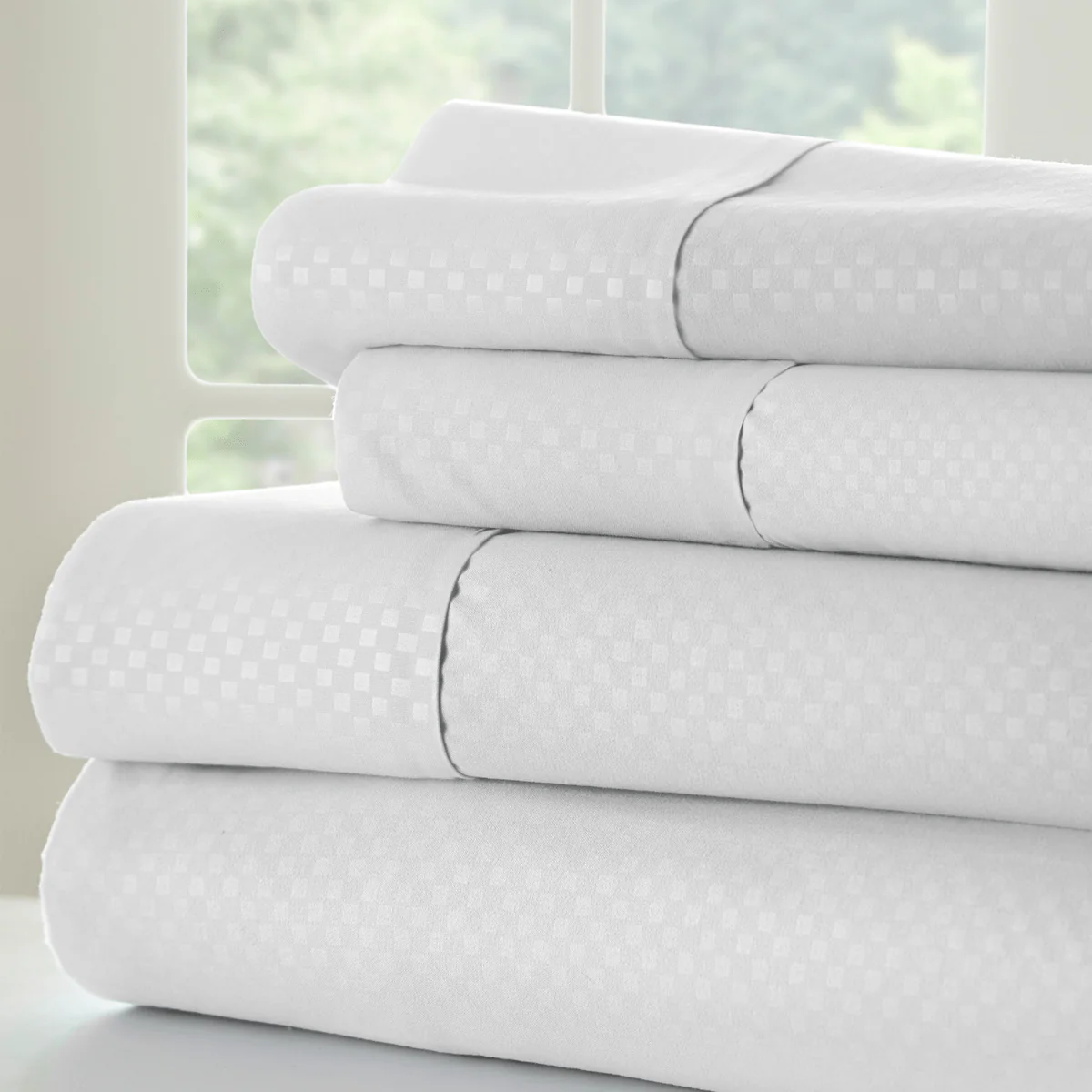 Dobby - Sheet Set Back to Basic Microfiber - Image 4