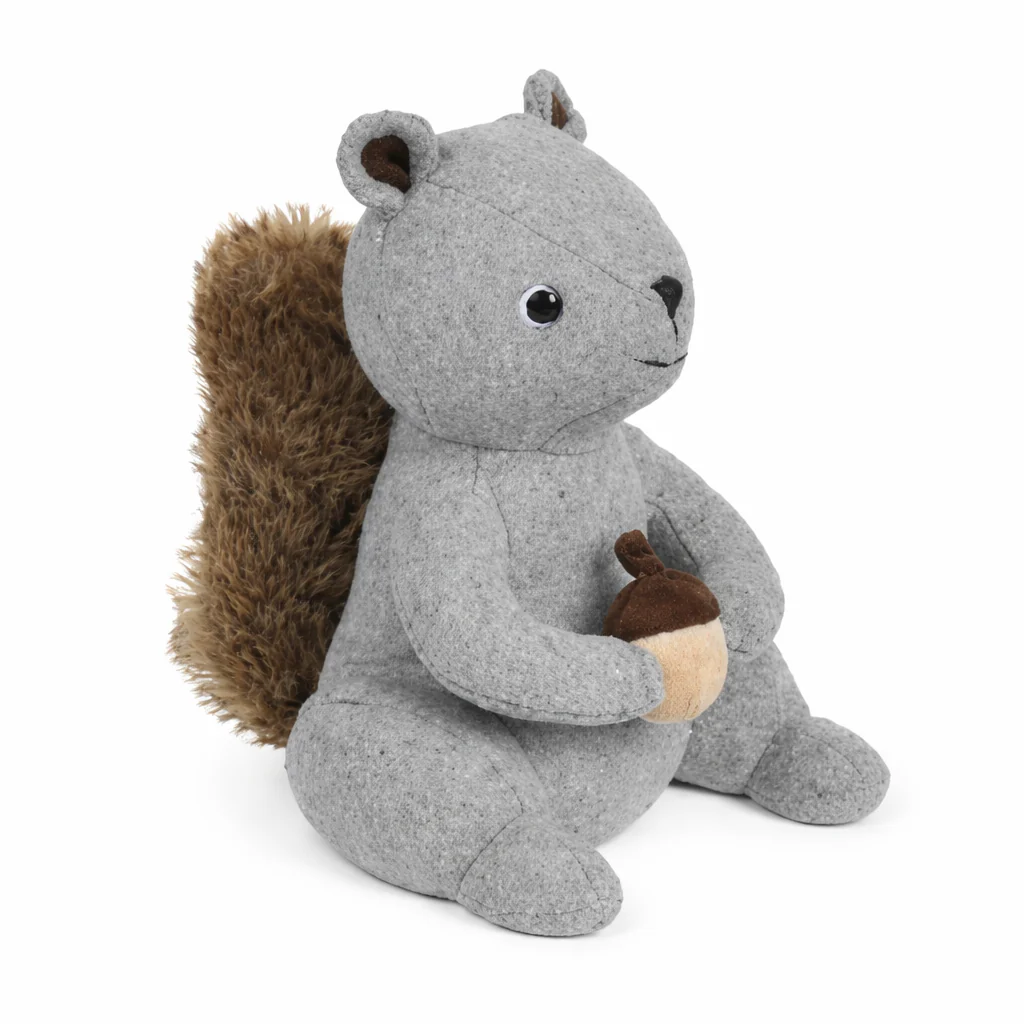 Door Stopper Squirrel Grey Height 10in 14x8x26cm