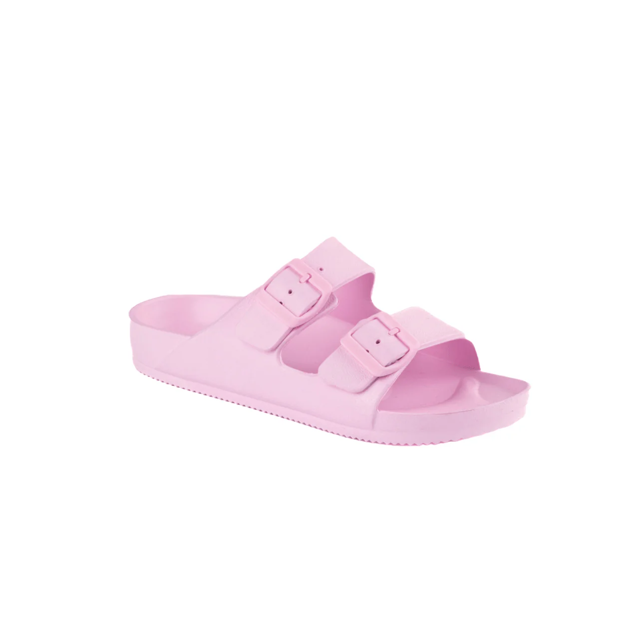 Double Buckle Slide Sandals - Image 2