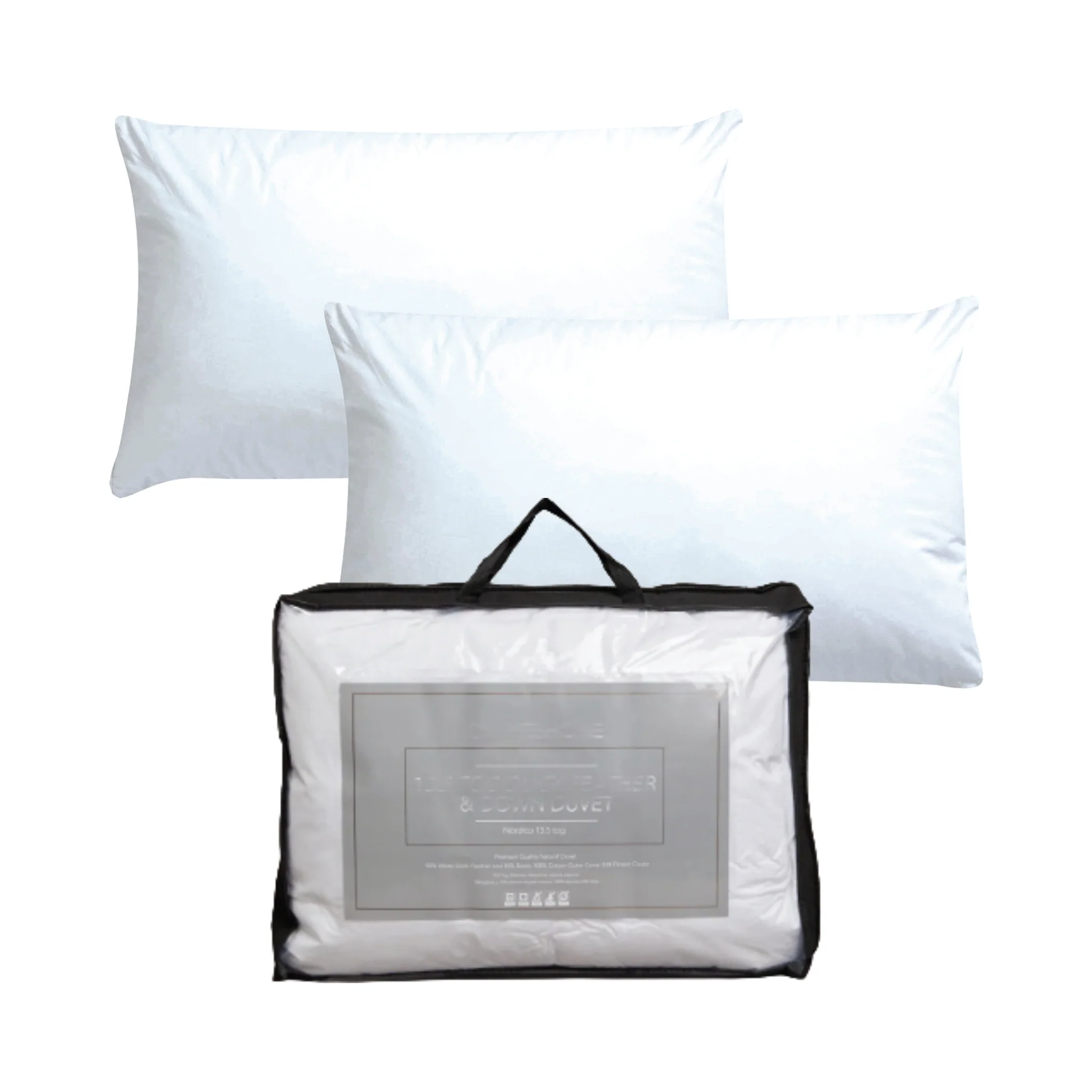 Down Alternative Pillow Set – Set of 2 - Image 2