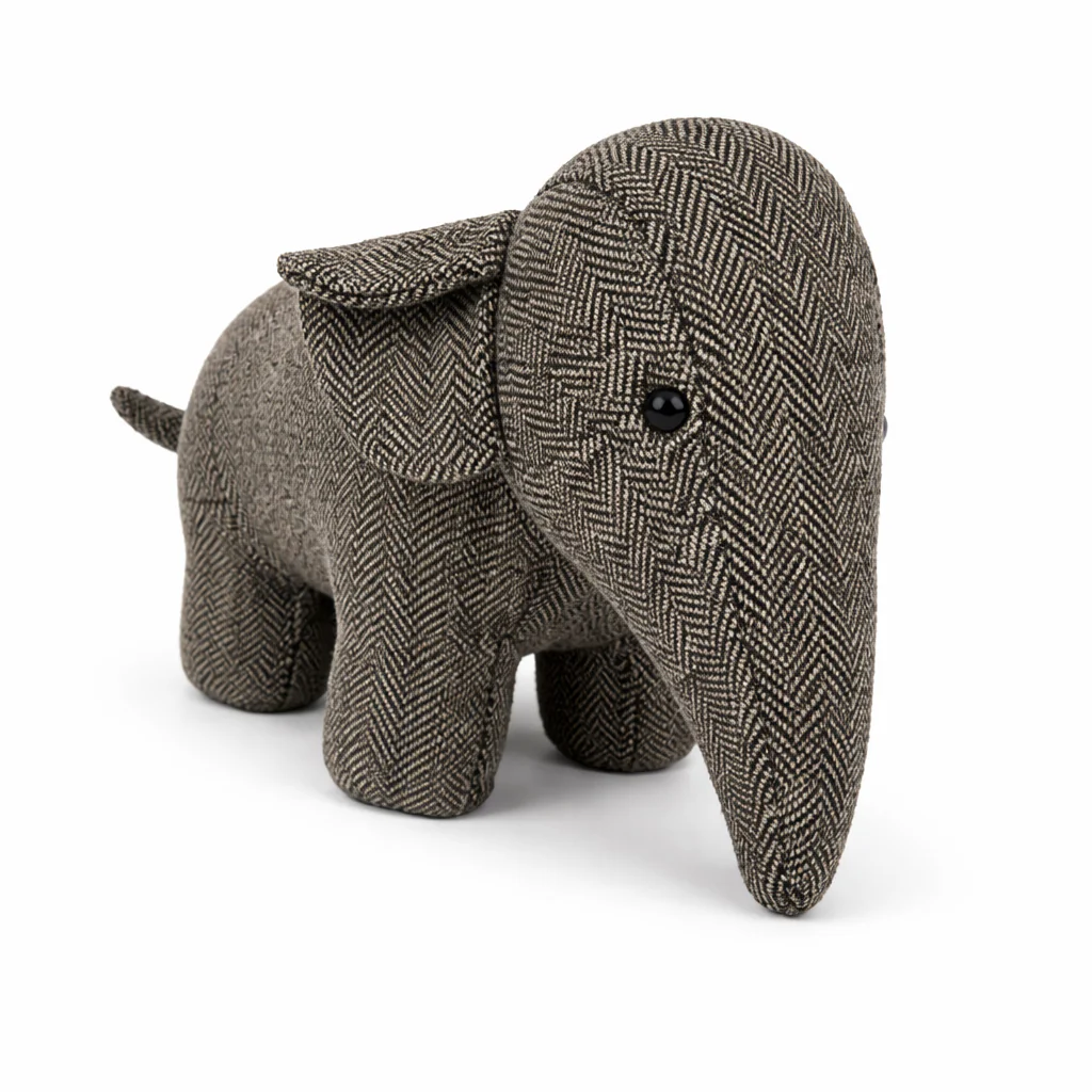 Elephant Fabric Door Stopper