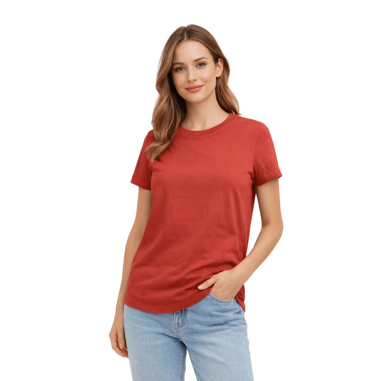 Printed Crew Neck T-Shirt - Image 2