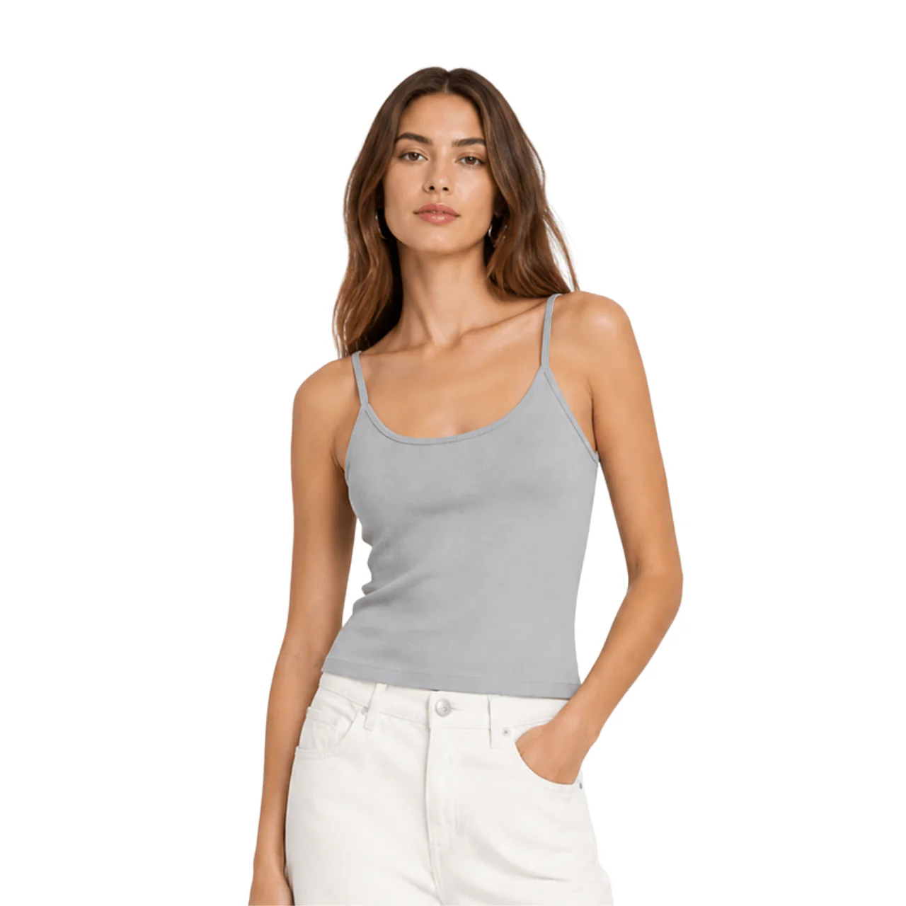 Essential Ribbed Camisole Tank