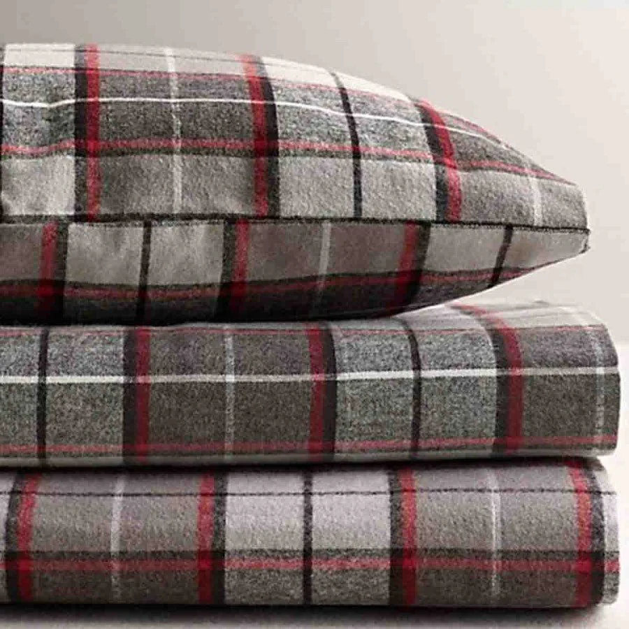 Flannel Fitted Sheet  Printed - Image 2