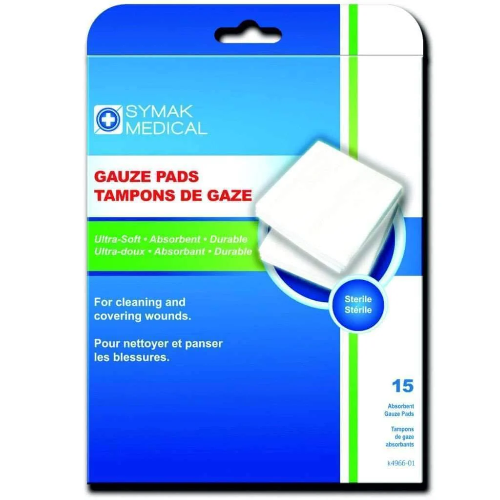 Gauze Pads 2"X2" 15pcs