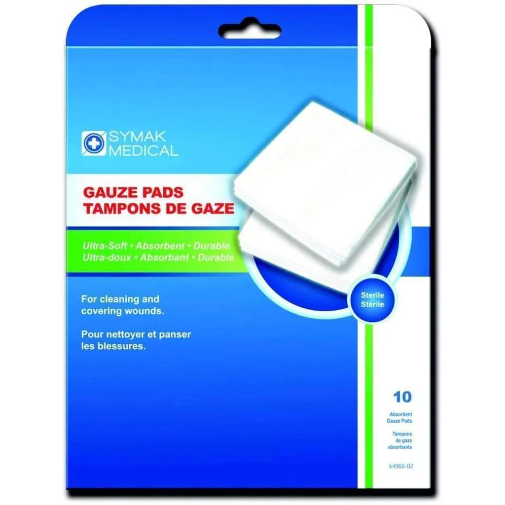 Gauze Pads 3"X3" 10pcs