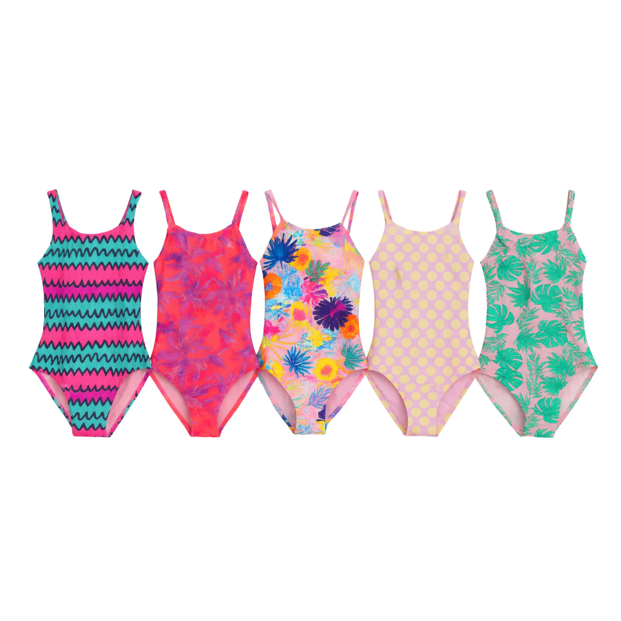 Girls’ Printed One-Piece Swimsuit - Image 8