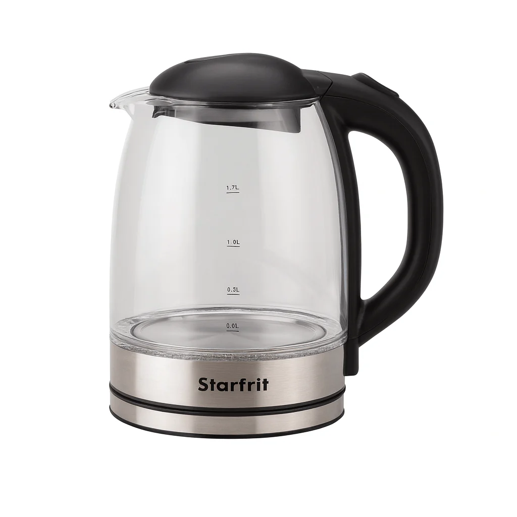 Glass Kettle 1.7 L -Starfrit
