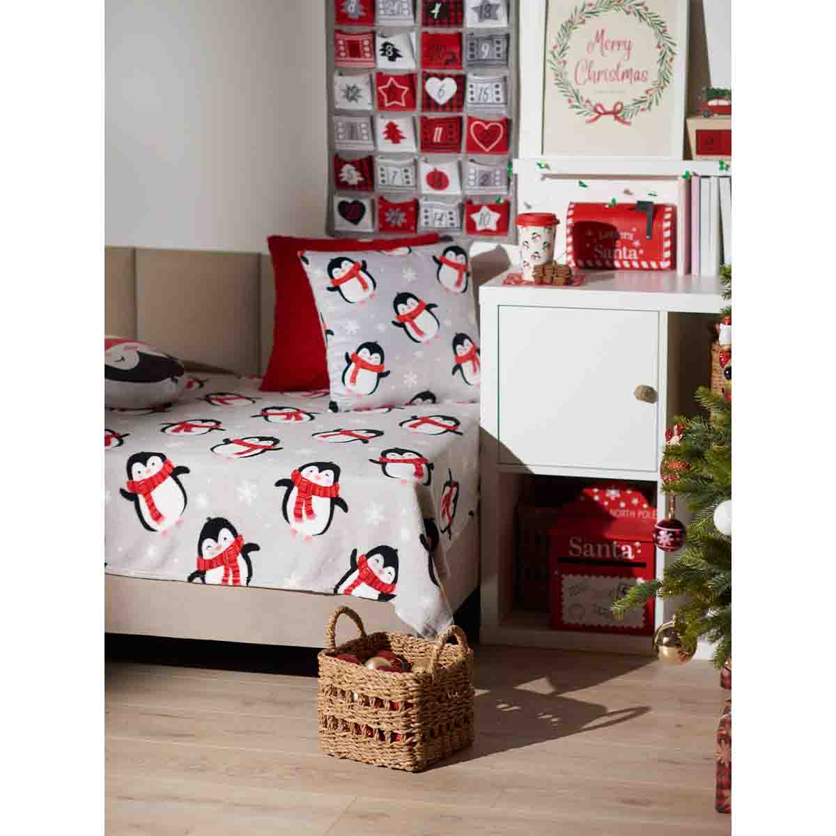 Gnomes & Penguins Fleece Throws - Image 4