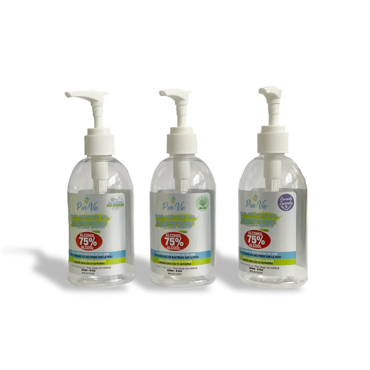 Hand Sanitizer 250ml - Pure Vie - Image 2