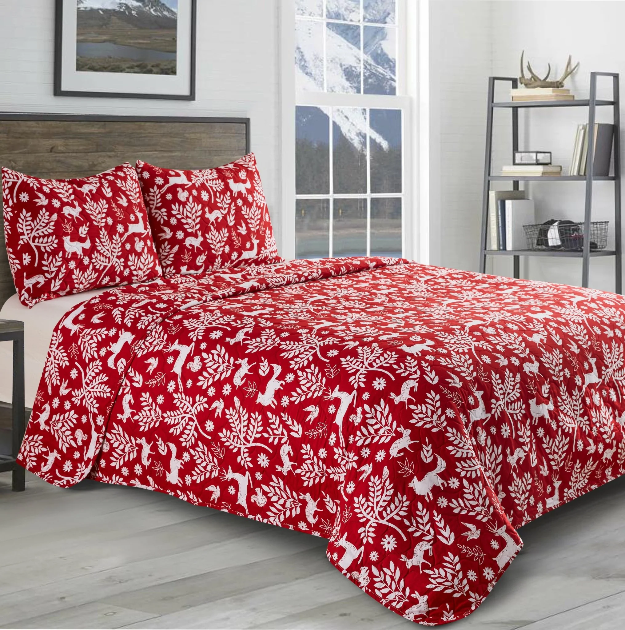HOLLY 3pcs Quilt Set - Image 4
