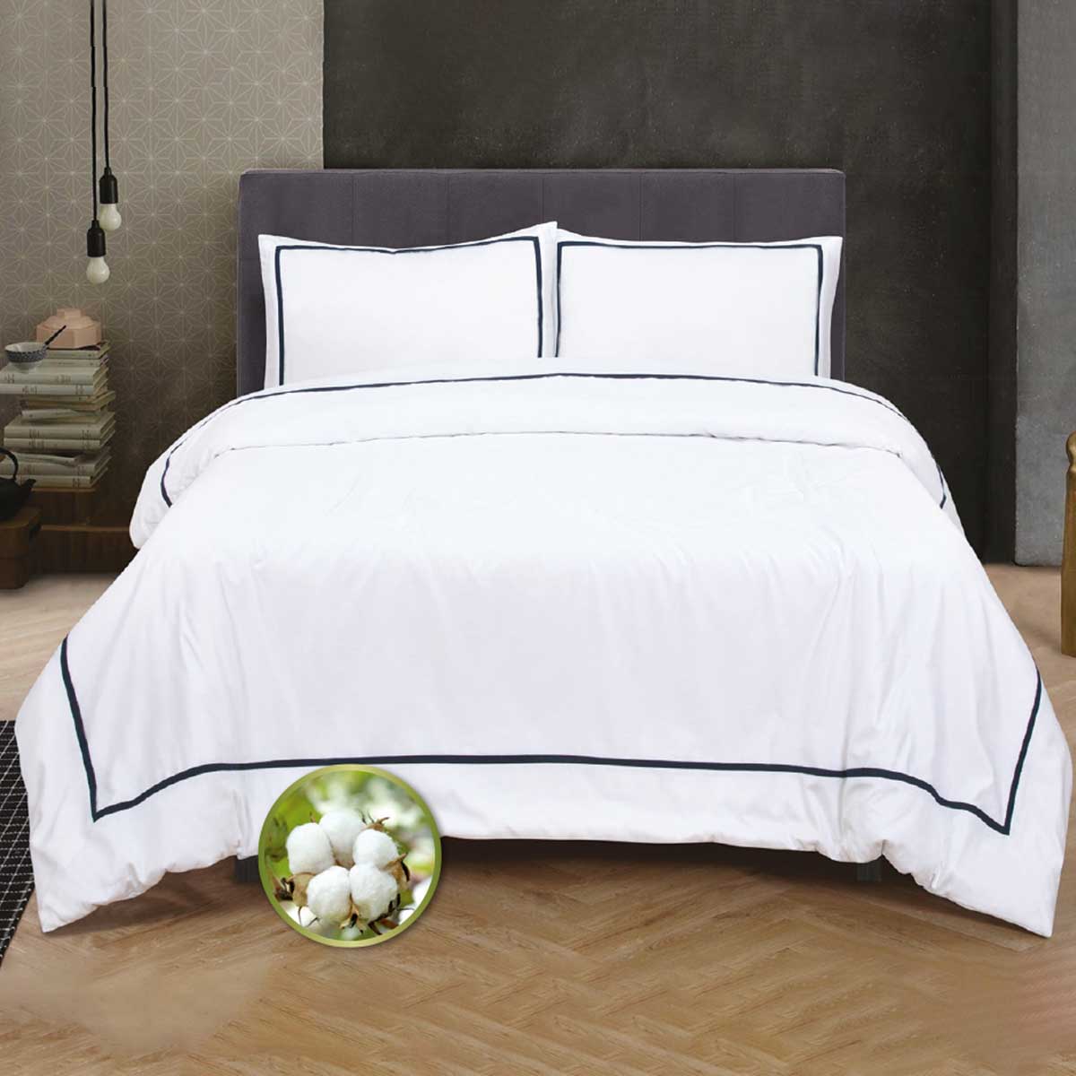 Hotel Home T350 Duvet Cover - Image 2
