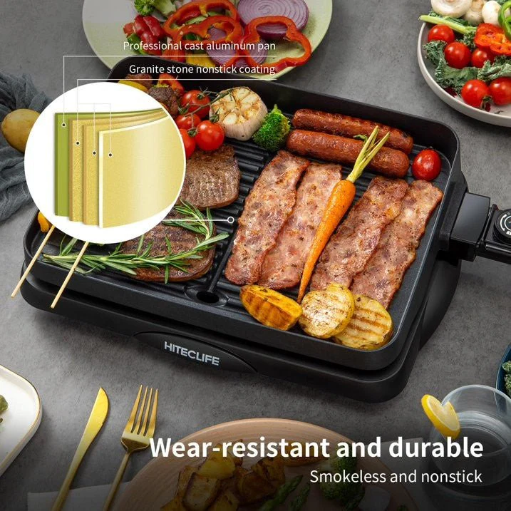 Indoor Grill Massimo Die Cast Black Non Stick - Image 2