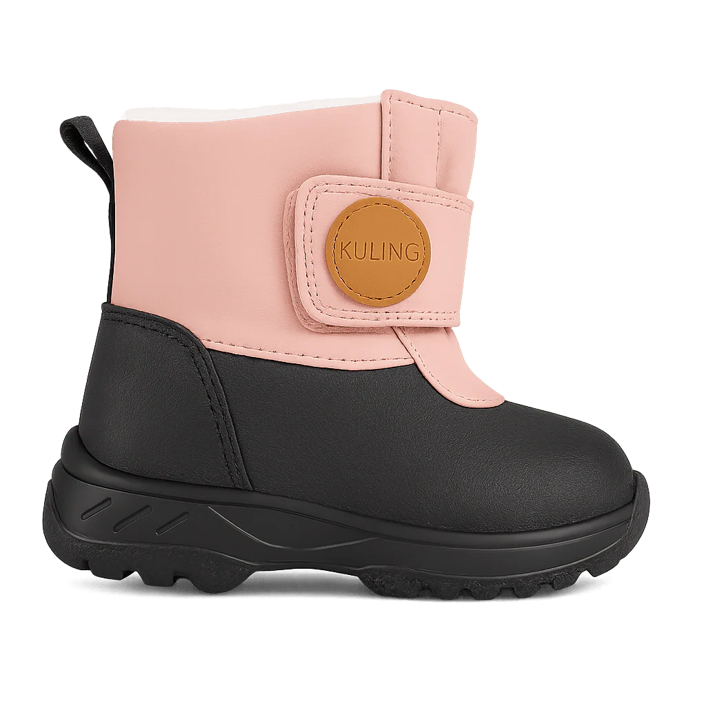 Infant Waterproof Winter Boots with Velcro Strap - Image 2