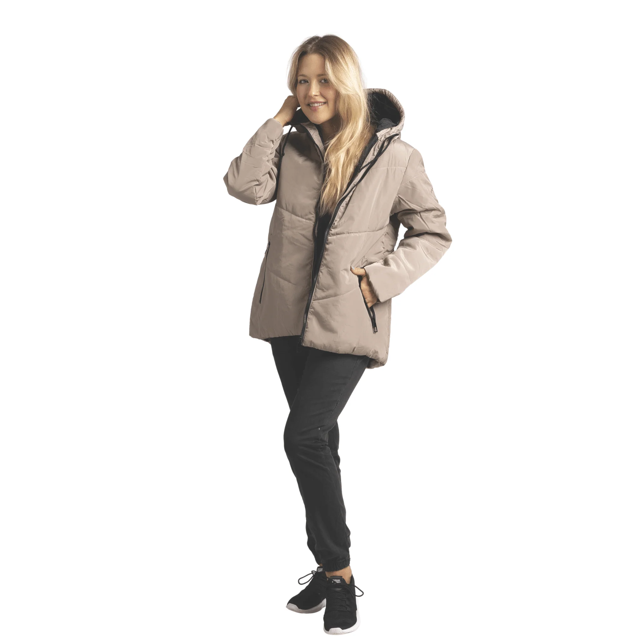 Insulated Hooded Puffer Jacket