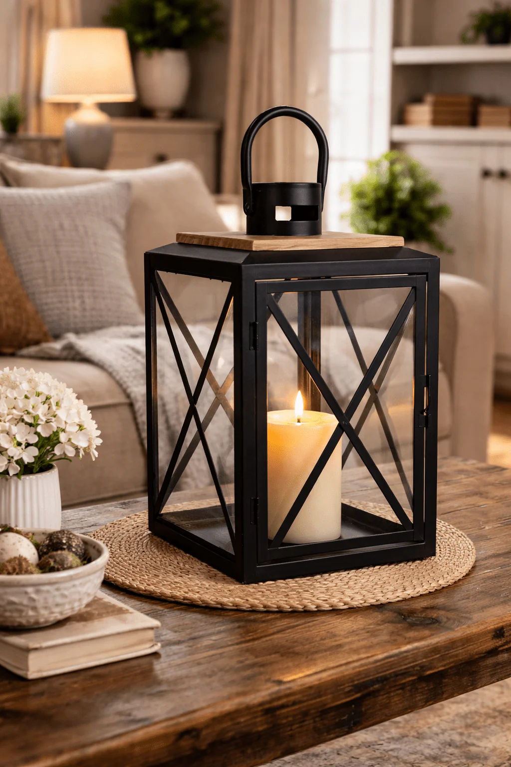 Iron & Pine Lantern - Image 2