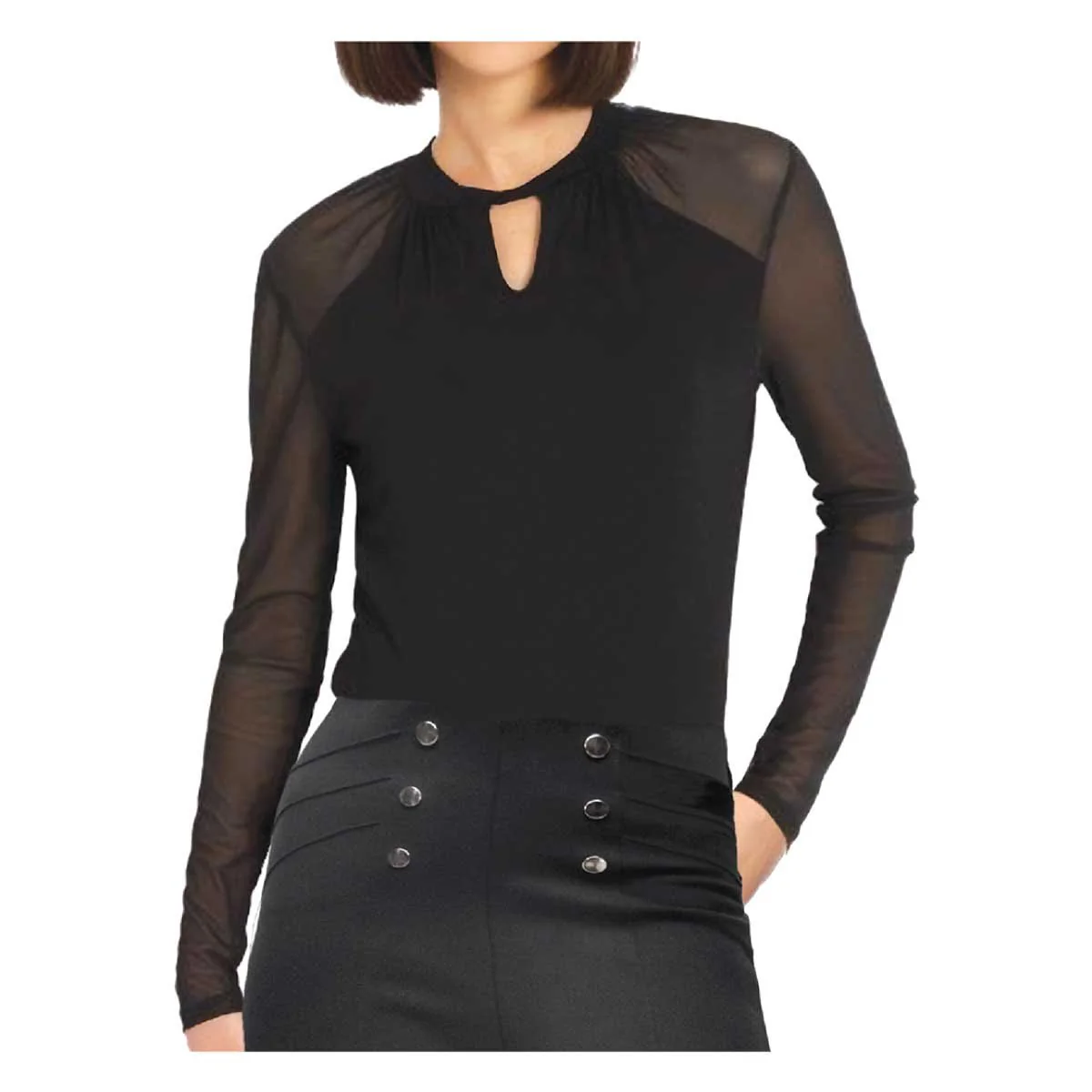 L/s Lace Fooler Knit Top