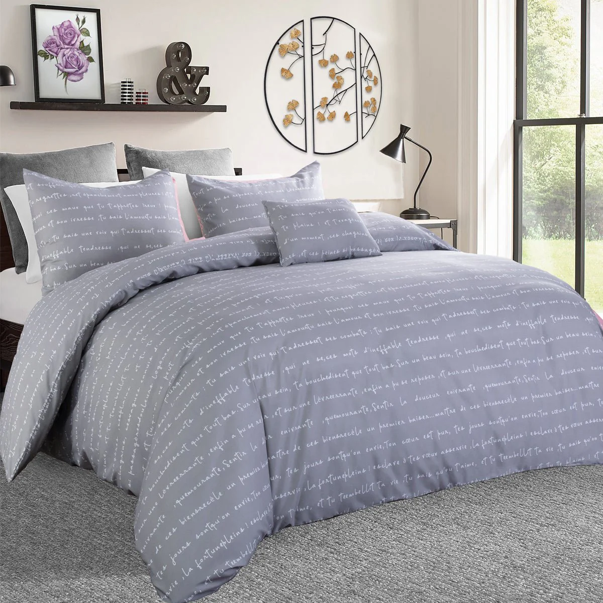 La Vie Est Belle -  Duvet Cover Set - Image 11