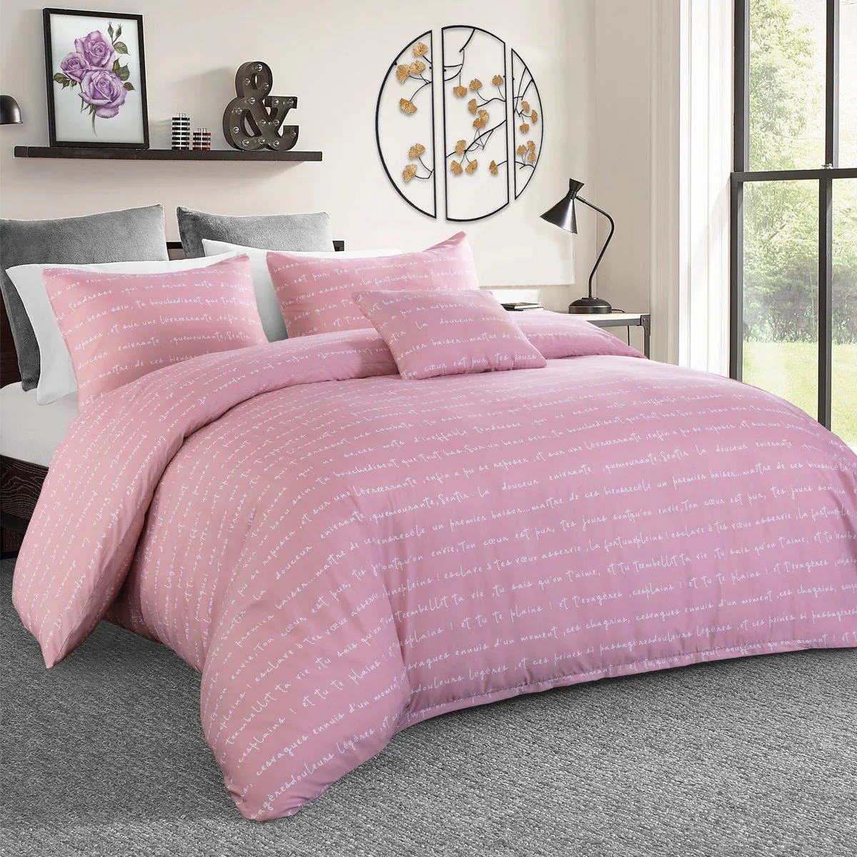 La Vie Est Belle -  Duvet Cover Set - Image 14