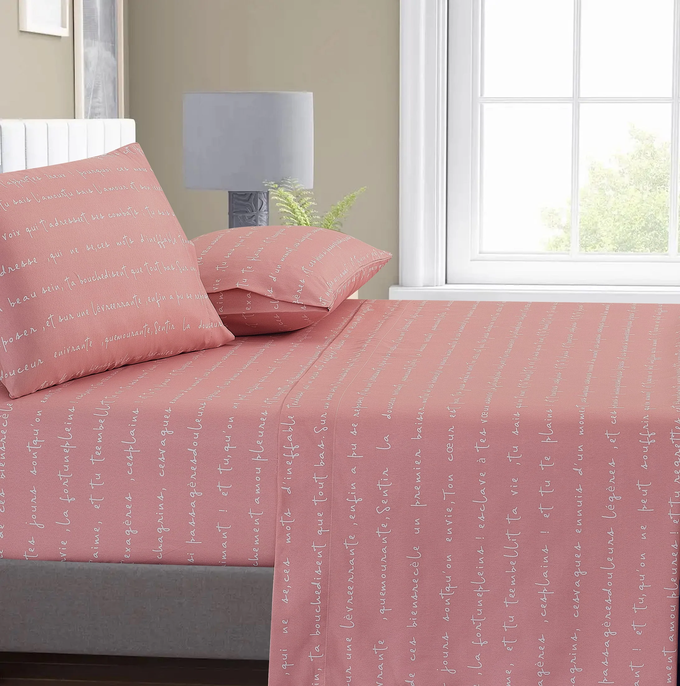LA VIE EST BELLE Sheet Set-King