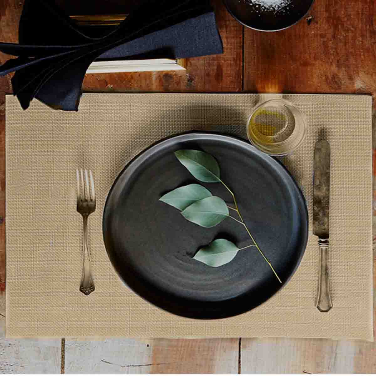 Lauren Taylor - 4 PK Textilene Basketweave Placemats - Image 3