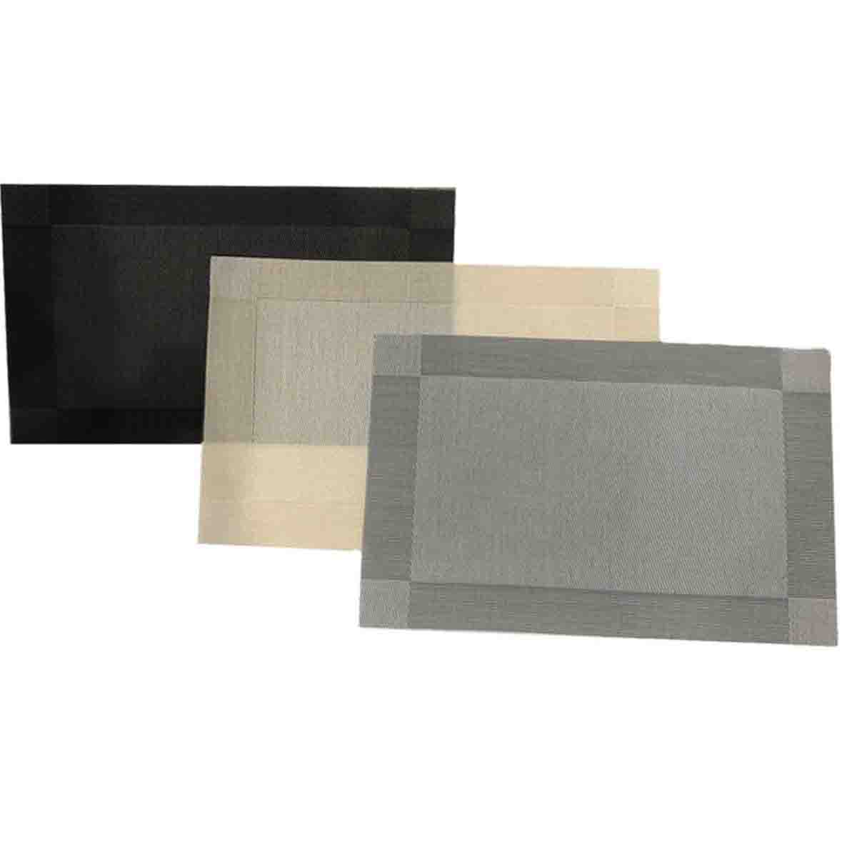 Lauren Taylor - 4 PK Textilene Border Placemats - Image 2