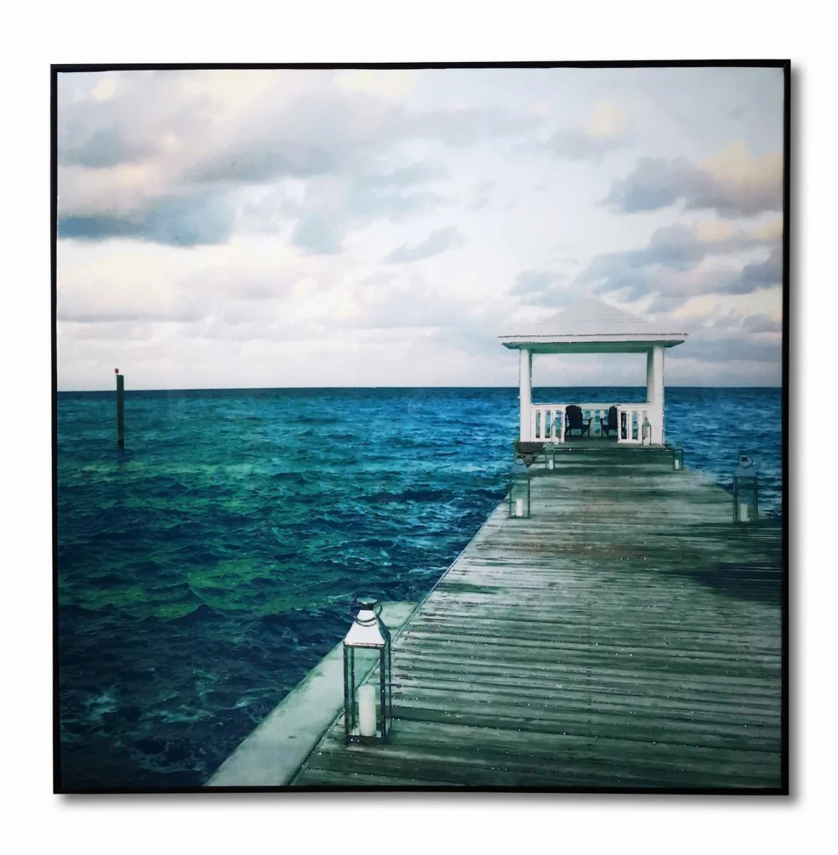 Lauren Taylor Abstract Canvas measuring 100x100x4.5cm - Image 2