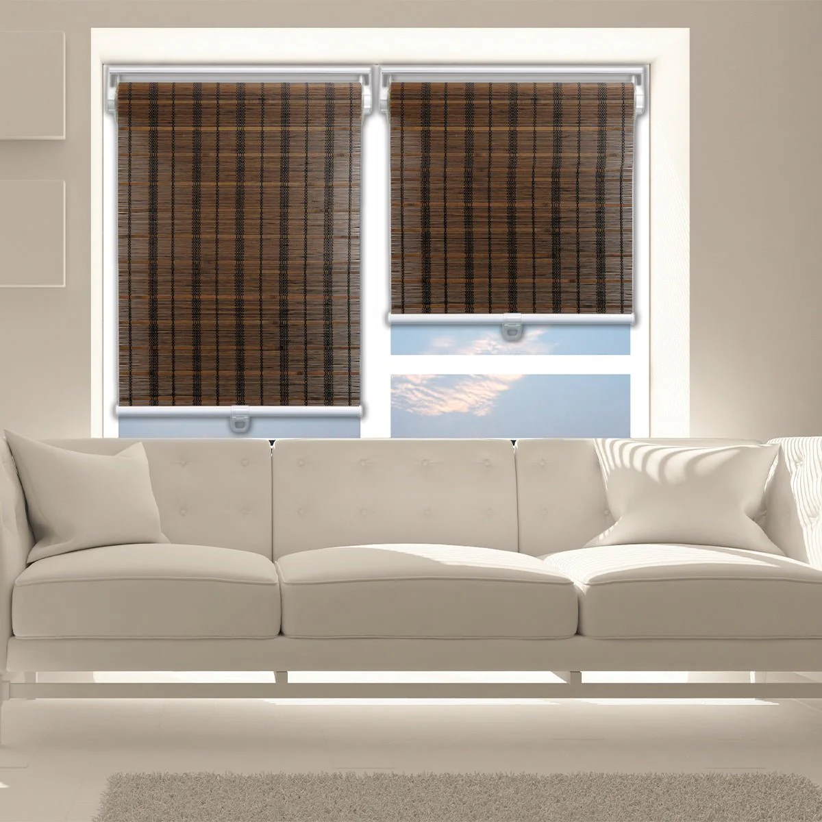 Lauren Taylor - Bamboo Cordless Roller Blind - Image 8