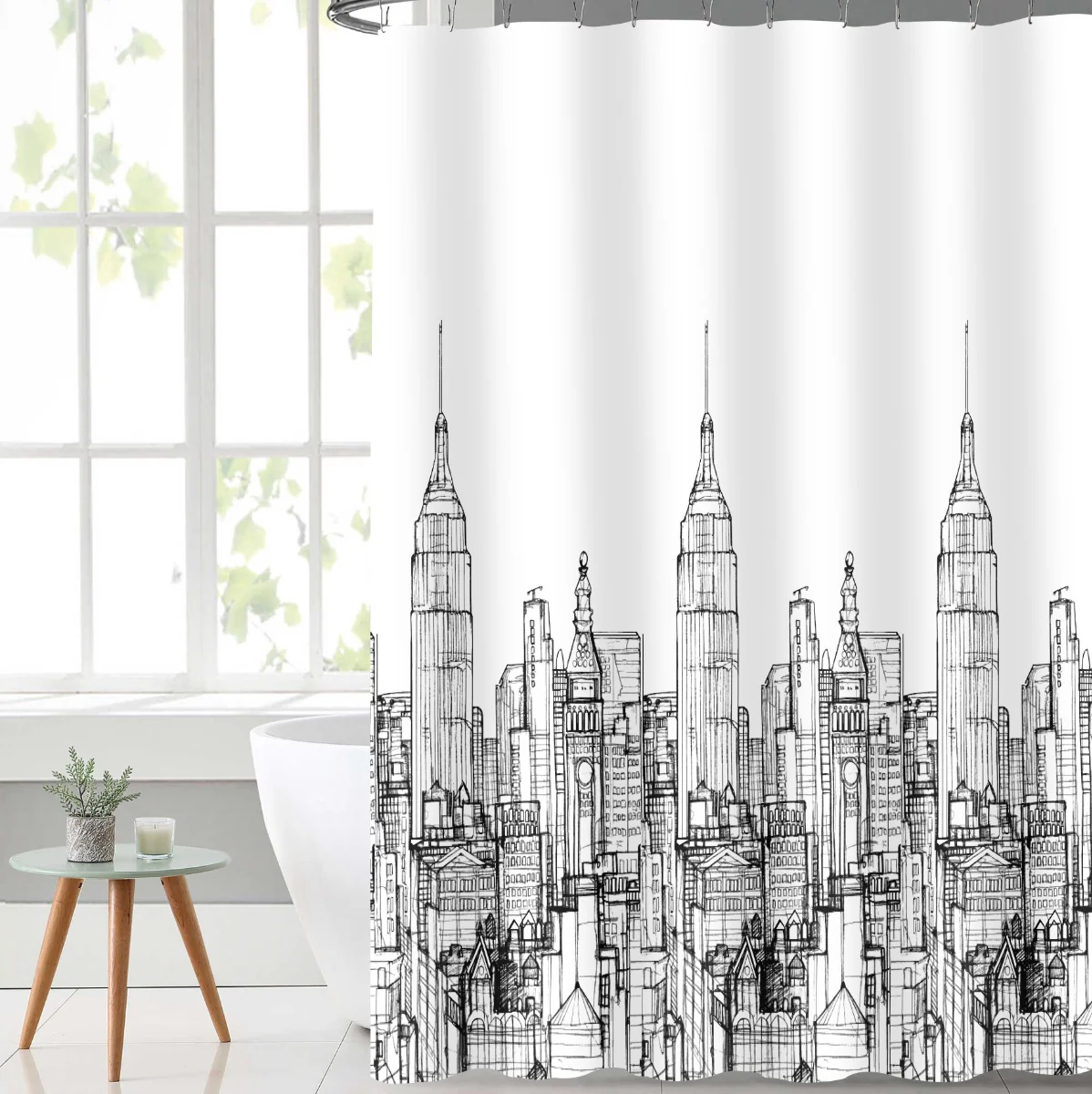 Lauren Taylor - Blossom | Shower Curtain - Image 3