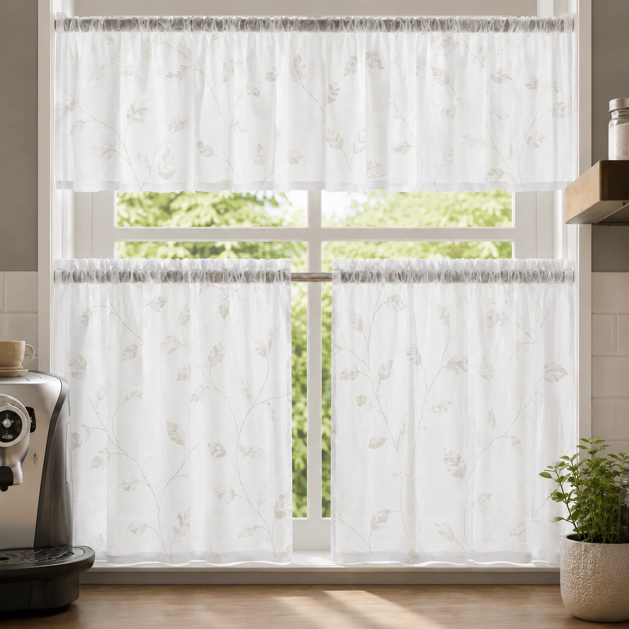 Lauren Taylor - Café curtains 3 pc Set