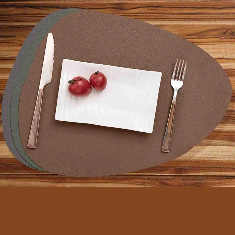 Lauren Taylor - Faux Leather Placemat -Hunter - Image 2