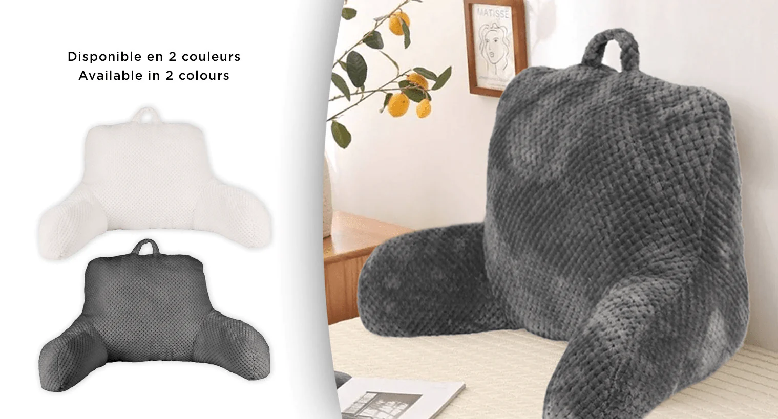 Lauren Taylor - Fleece Reading Pillow - Image 2
