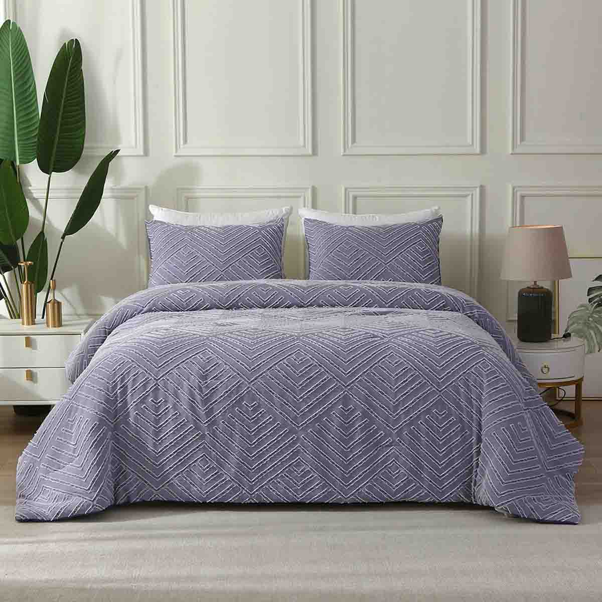 LAUREN TAYLOR - MAYA Tufted Comforter Set - Image 3