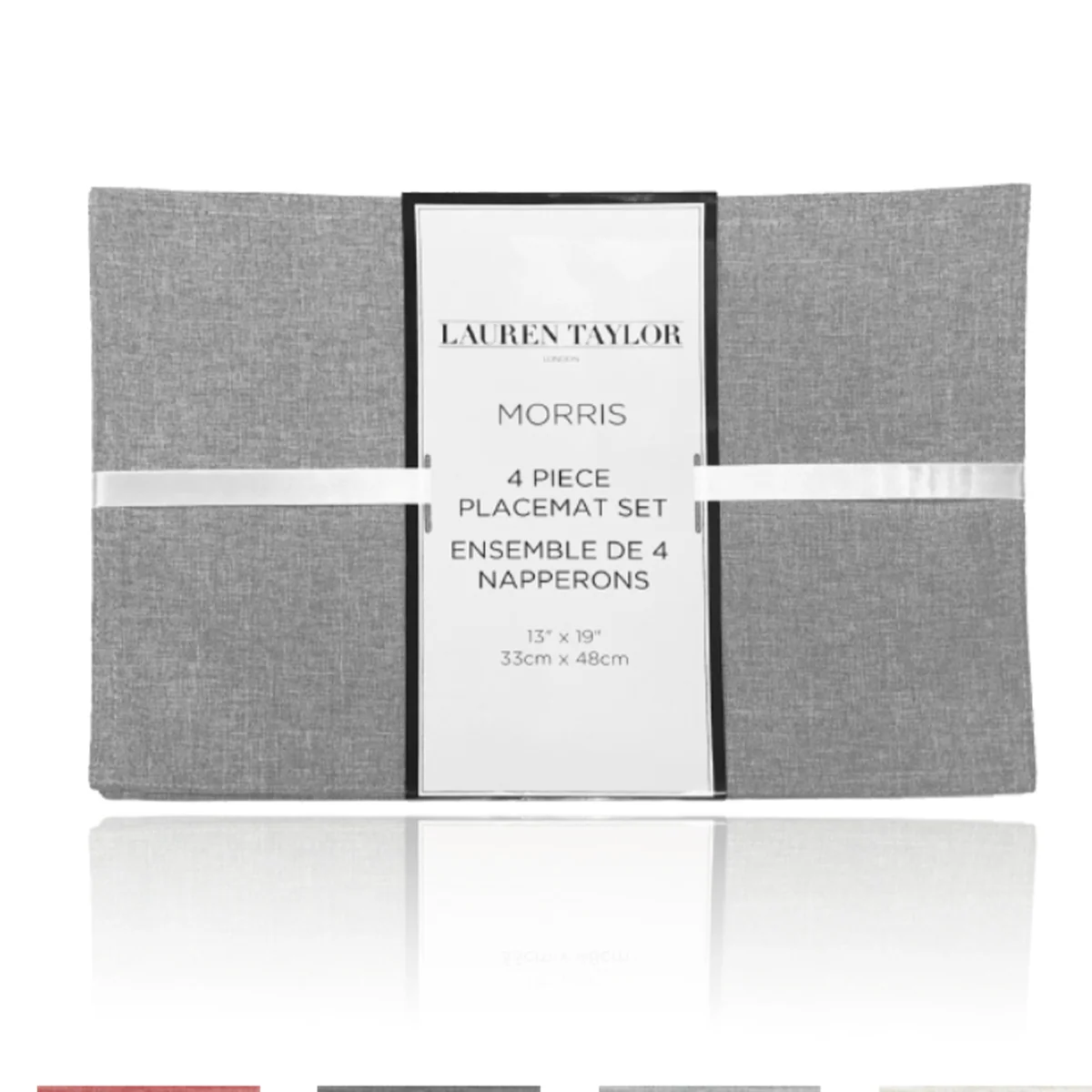 LAUREN TAYLOR - Morris Placemats Two tone - Image 3