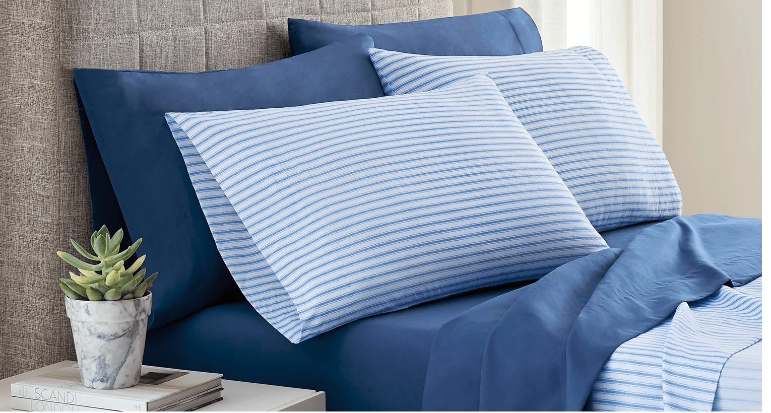 Lauren Taylor - Printed Microfiber Sheet Set (in-store only) - Image 2