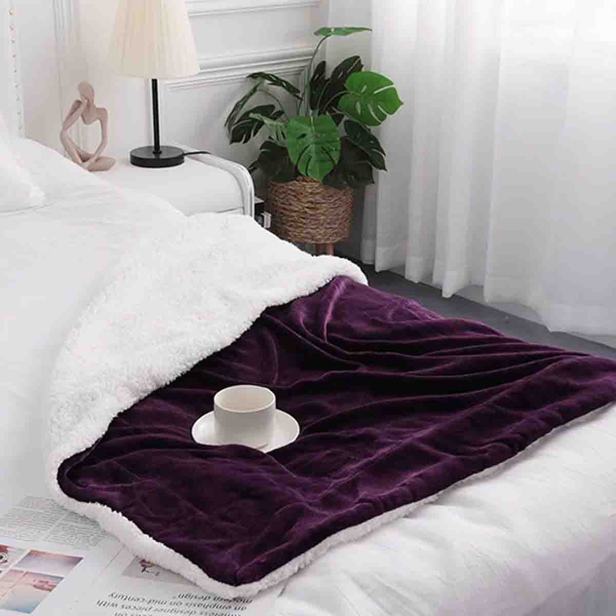 Lauren Taylor-Sherpa Throw - Image 2