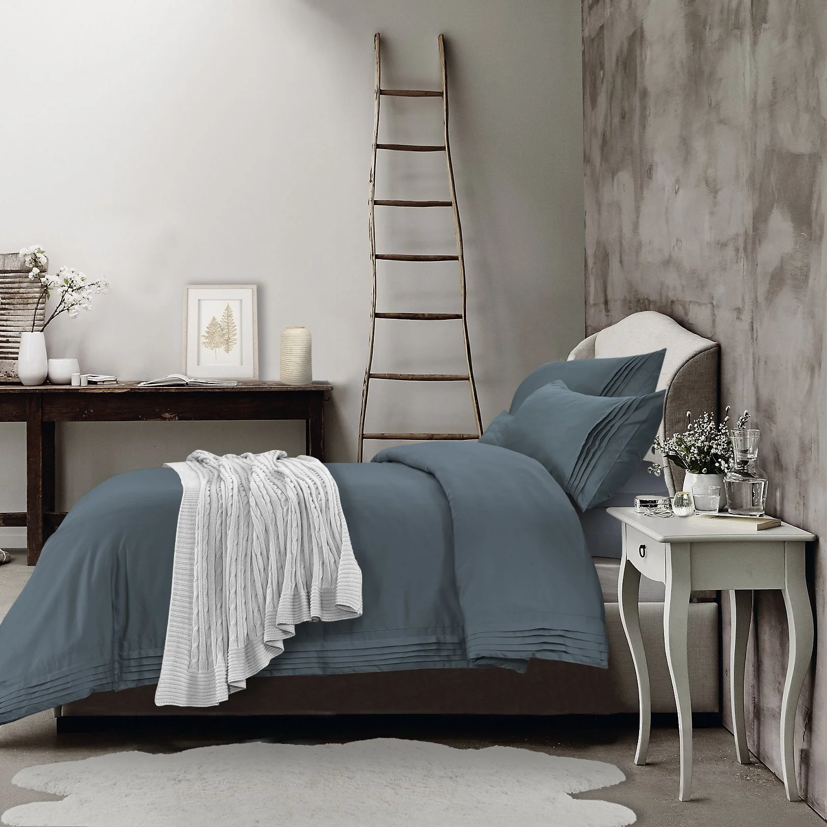 Lauren Taylor Signature - Hotel Pleated Duvet Cover Set | 320 Threads - Image 3