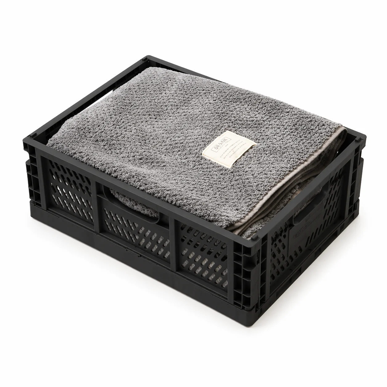 Lauren Taylor Folding Plastic Crate