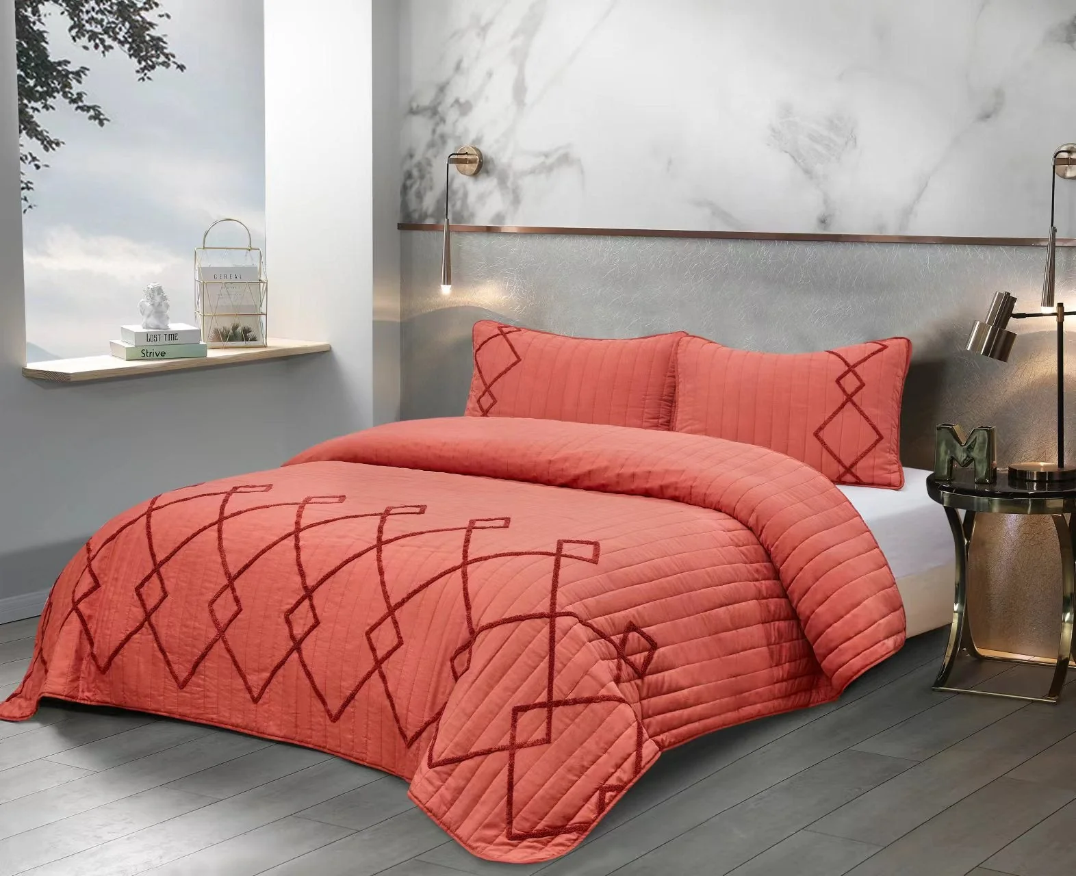LAURENT TAYLOR - ABLA Sienna quilt set - Image 4