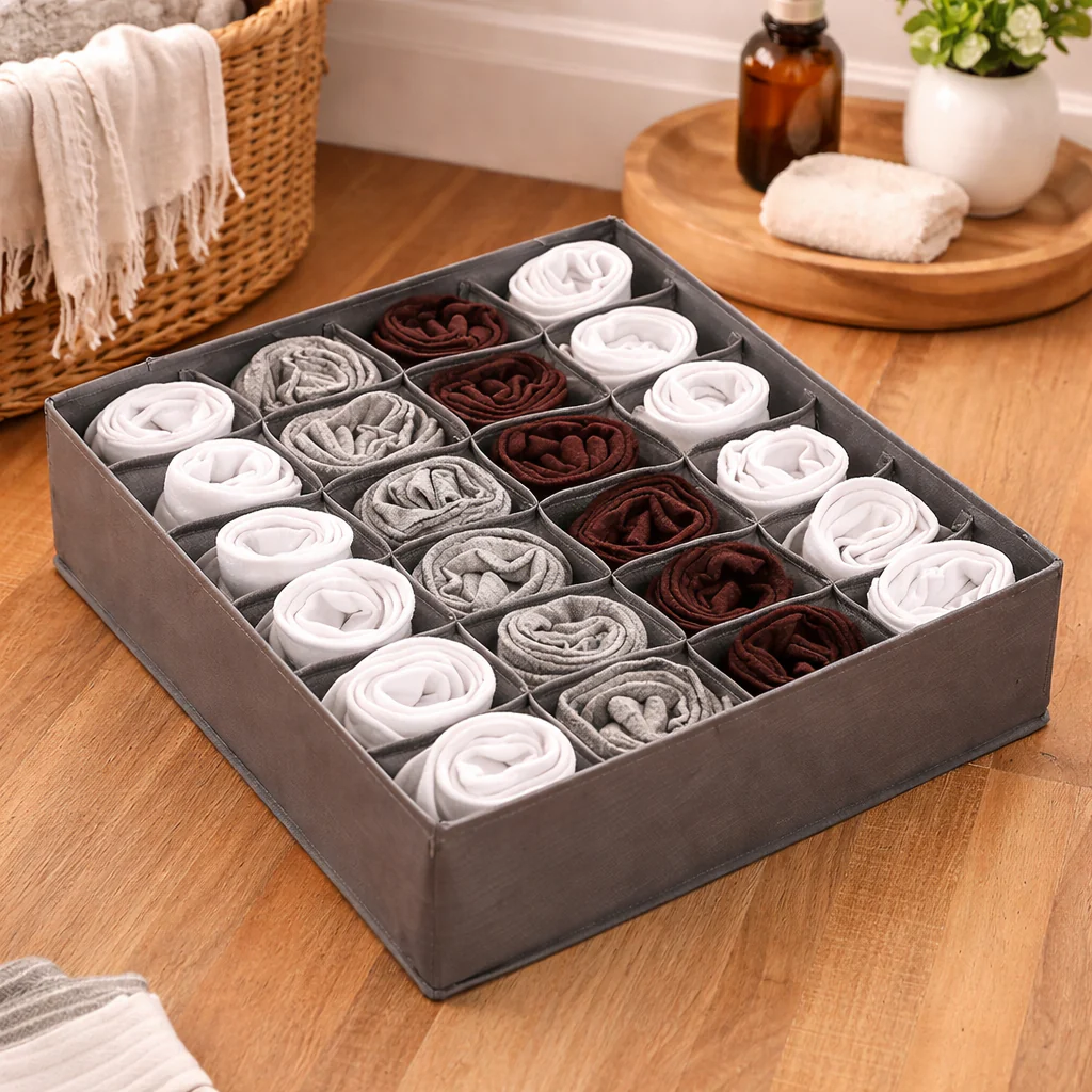 LE SPA -24-grid Underwear Organizer - Image 2