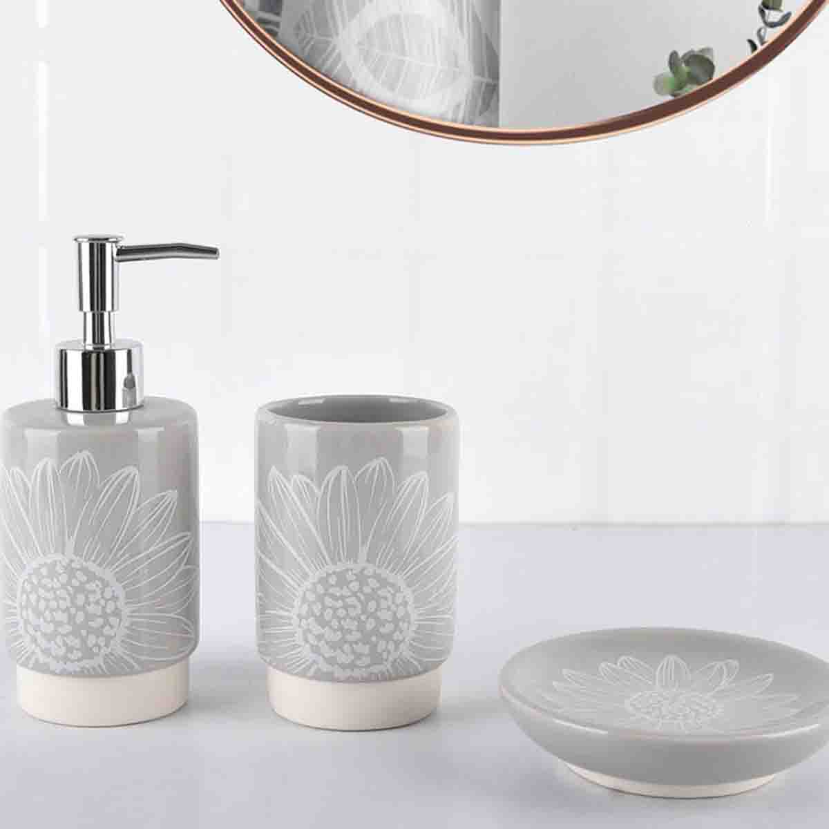 LE SPA - DAISY 3 Pcs Ceramic Bath Set
