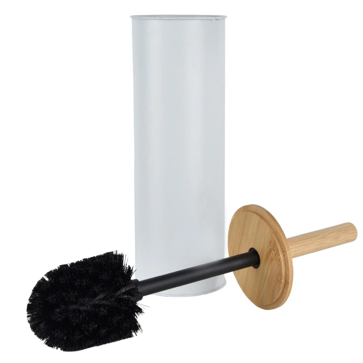 LE SPA - Toilet Cleaner Metal With Bamboo Lid - Image 4