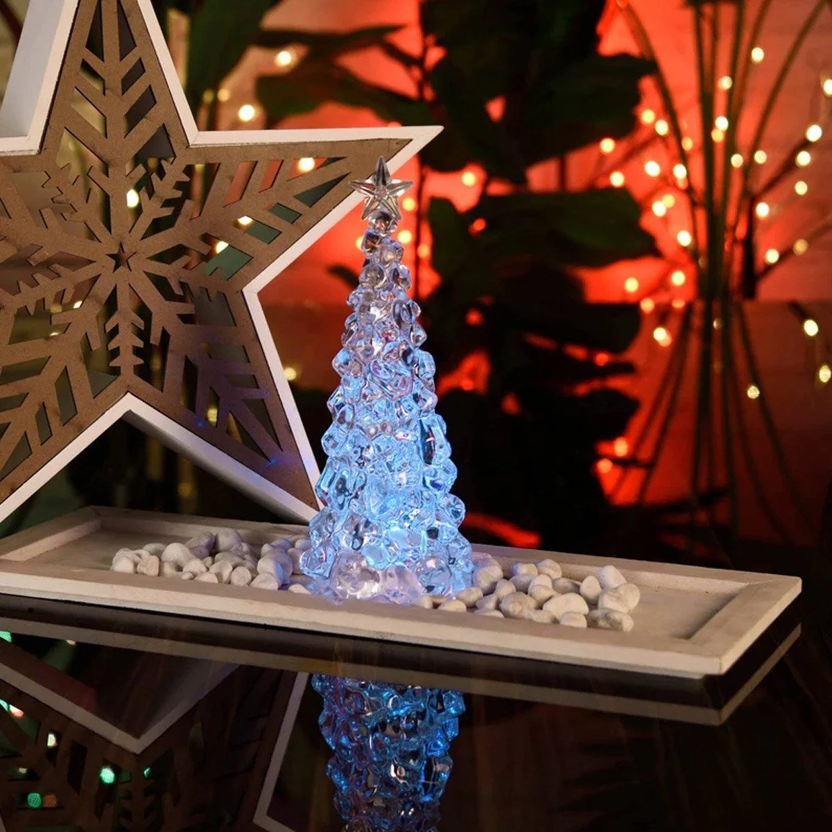 LED Glitter Tree | 30 cm - Image 3