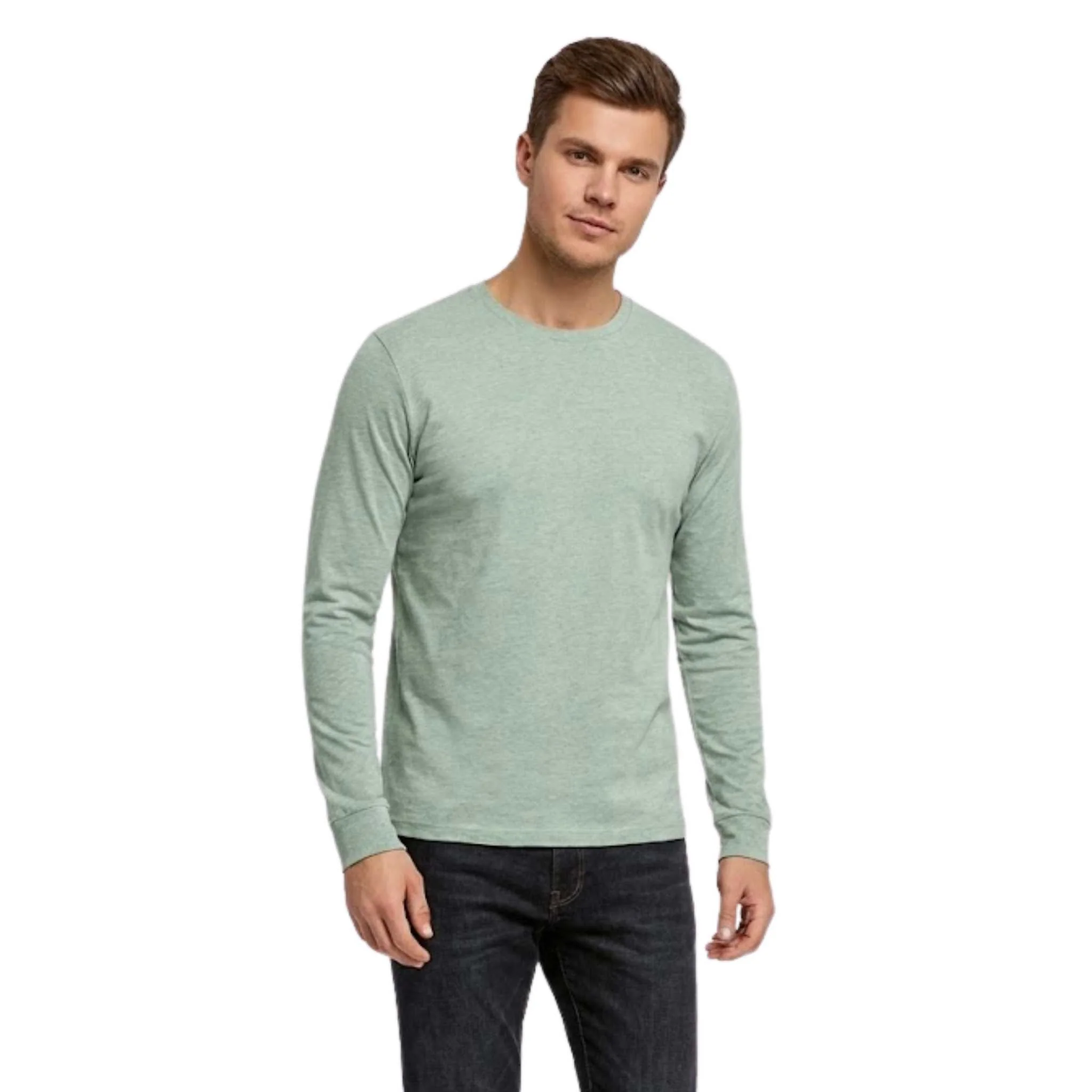 Long-Sleeve Crewneck T-Shirt