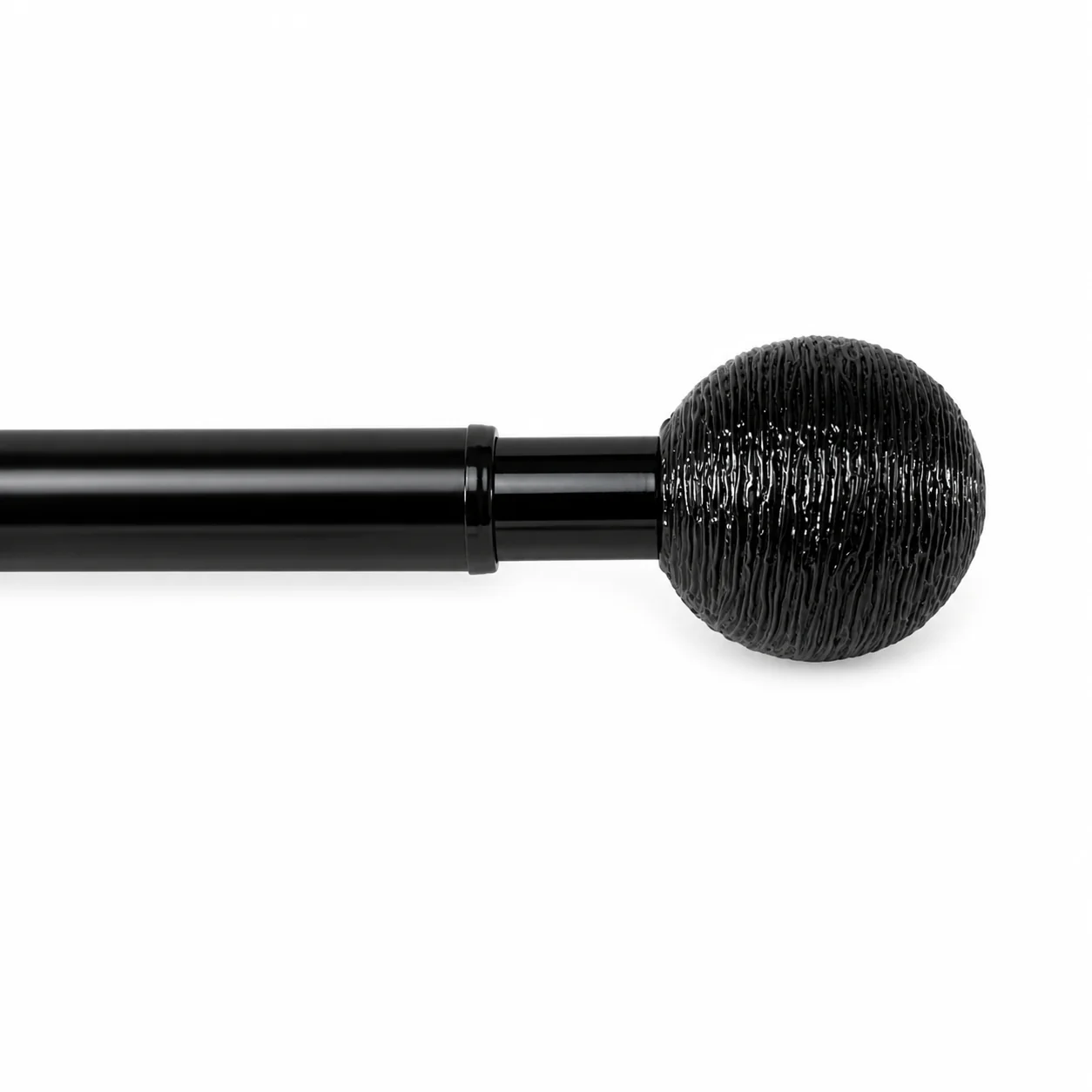 Lt Addie Pole Set 28-48in Black