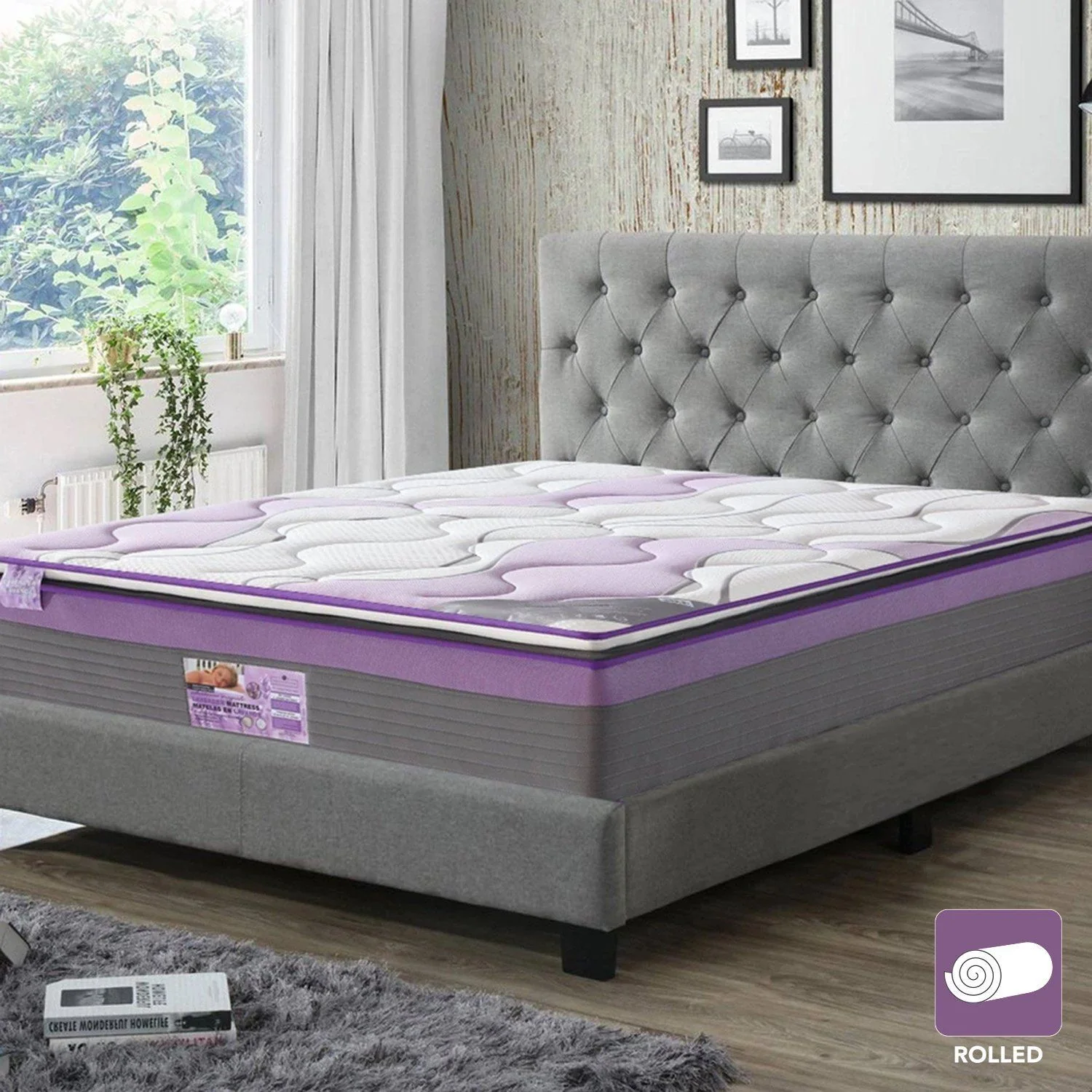 Maison Blanche | Chateau Royal - Lavender Scent Rolled Mattress - Image 7
