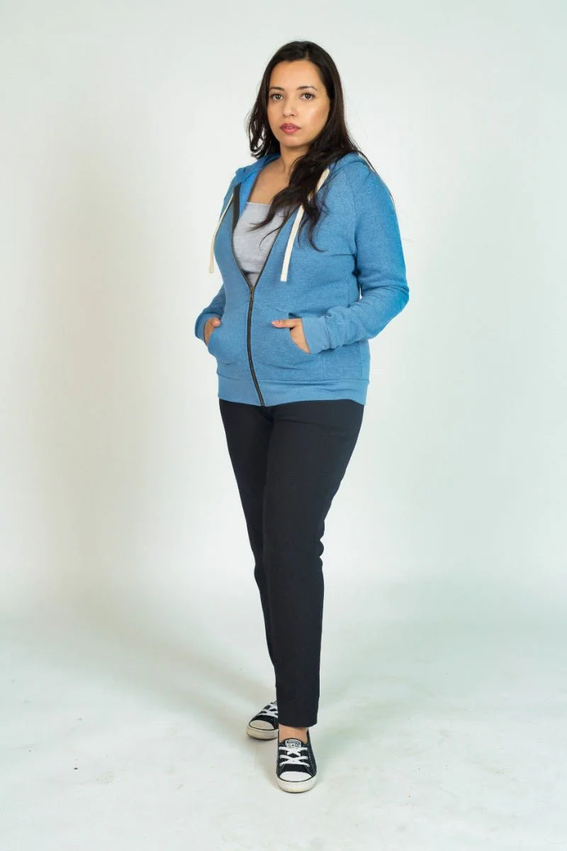 Malibu Raglan Full-Zip Hooded Fleece