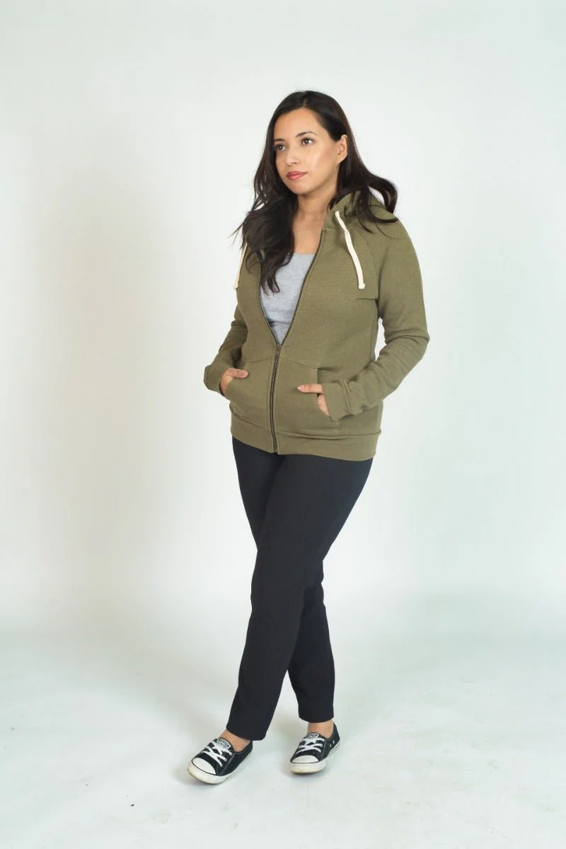 Malibu Raglan Full-Zip Hooded Fleece - Image 4