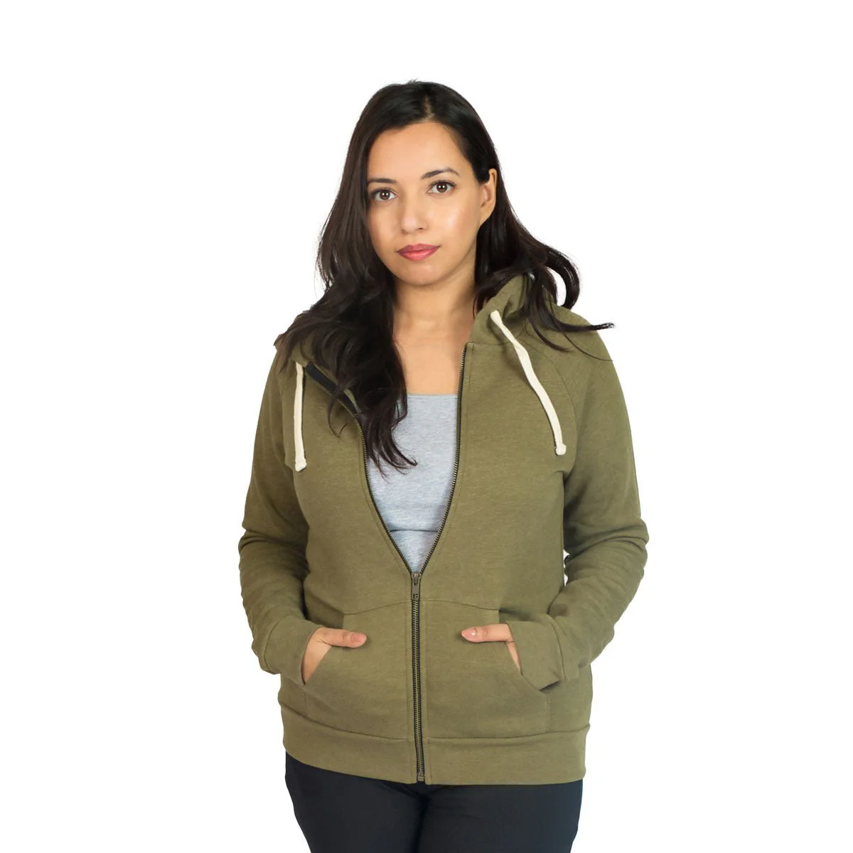 Malibu Raglan Full-Zip Hooded Fleece - Image 5